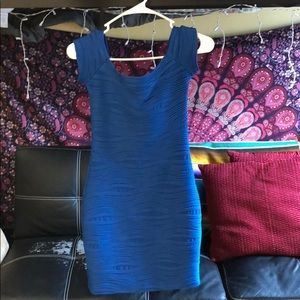 SPRING SALE!! Royal blue bodycon cocktail dress!